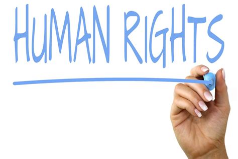Human Rights - Handwriting image