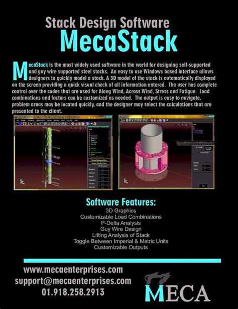 Pdf Stack Design Software Mecastack Meca Enterprises