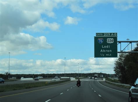 Interstate 71 South Strongsville To Medina Aaroads Ohio