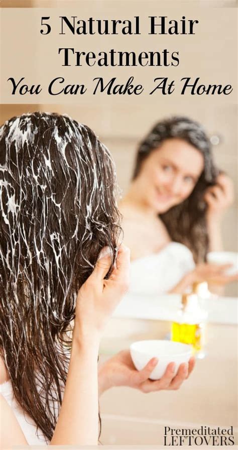 Here Are 5 Recipes For Natural Hair Treatments You Can Make At Home