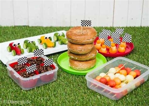 When you think of picnic activities for children, what is the first thing that comes to your mind? Disney Cars Themed Picnic Recipes - Eats Amazing.