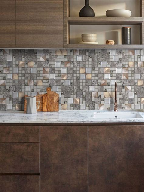 Kitchen With Mosaic Backsplash Homes Decor Ideas