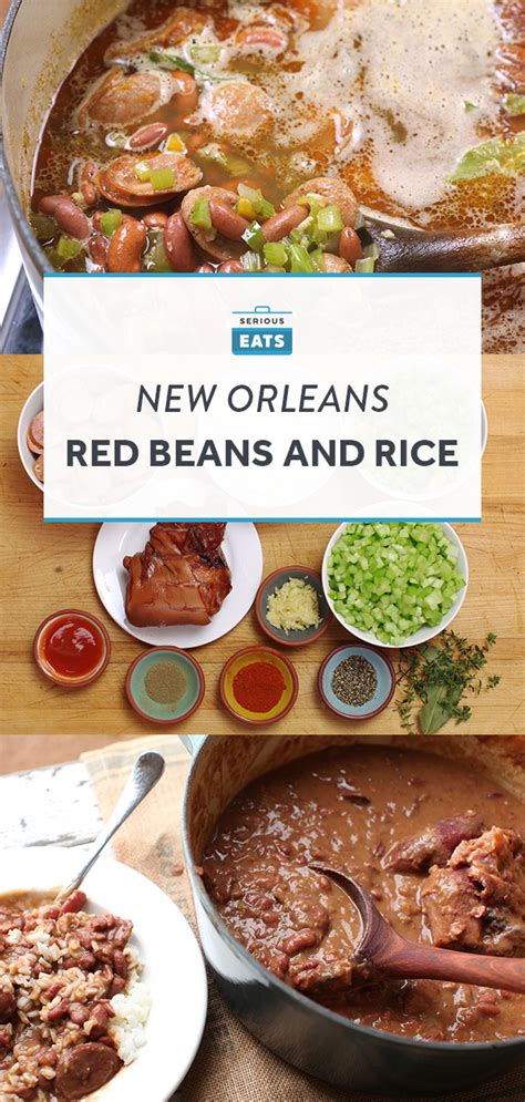 1 pound ham hocks (fresh). New Orleans-Style Red Beans and Rice | Recipe | Red bean ...