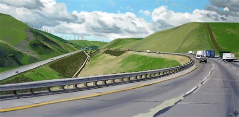 Altamont Pass By Tyler Abshier California Landscape Landscape Art