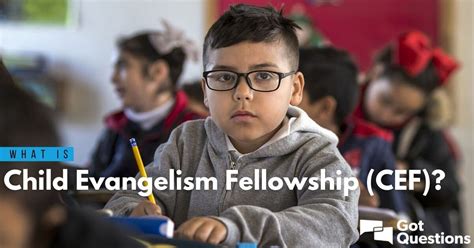 What Is Child Evangelism Fellowship Cef