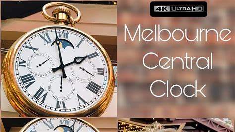 Melbourne Central Clock 🕰 Big Clockvicaustralia Melbournecentral