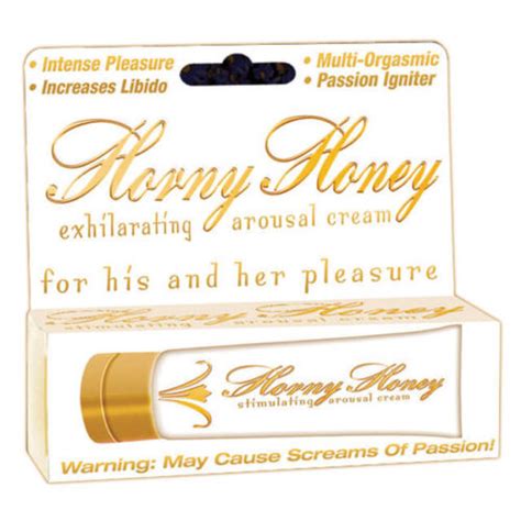 Hott Products Unlimited Horny Honey Stimulating Cream 1oz Arousal Cream