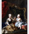 Giuseppe d'Asburgo Lorena, futuro imperatore, con la sorella Maria Anna ...