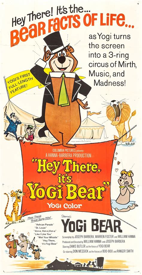 Hey There Its Yogi Bear 3 Of 4 Extra Large Movie Poster Image