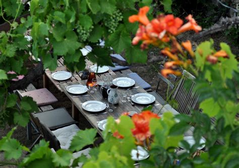 Because there are no substitutions to. Dîner à notre Table d'Hôte près de Sisteron - Mas du figuier