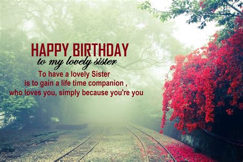 Happy Birthday Wishes For Sister My Emotions