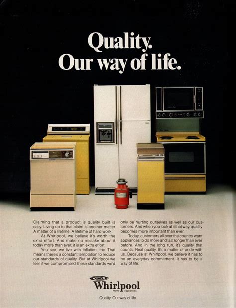 Whirlpool 1970s Kitchen Appliances Ad Whirlpool Oven Whirlpool