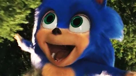 Sonic Movie Baby Sonic Old Design Footage Revealed Youtube