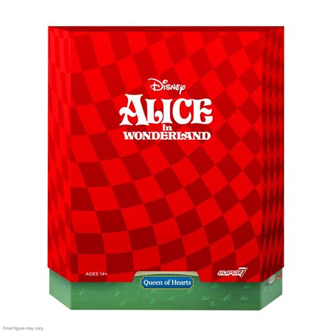 Disney Ultimates Alice In Wonderland Queen Of Hearts 7 Inch Scale