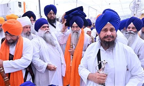 Akal Takht S Newly Appointed Jathedar Giani Raghbir Singh Took Over The