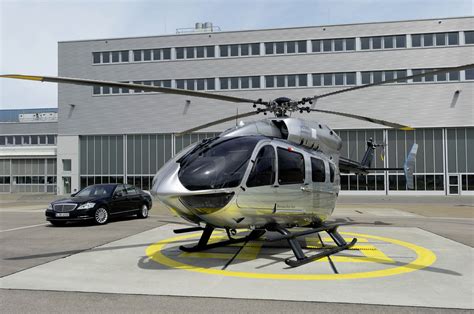 Ec145 Mercedes Benz Style Helicopter 11 Luxedb