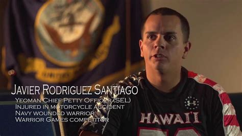 Navy Wounded Warrior Ync Javier Rodriguez Santiago Youtube