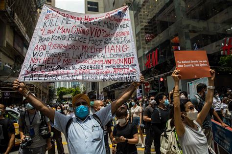 Hong Kong Sees 1st Arrest Under New Security Law Daily Sabah