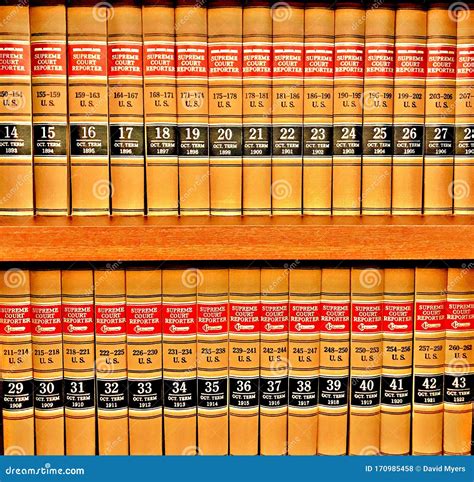 Law Books On Shelf In Law Library Editorial Stock Photo Image Of