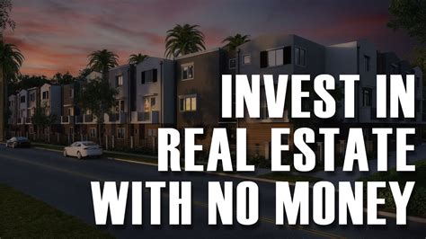 Make money with real estate with no money. How To Invest In Real Estate With No Money By Rod Khleif ...