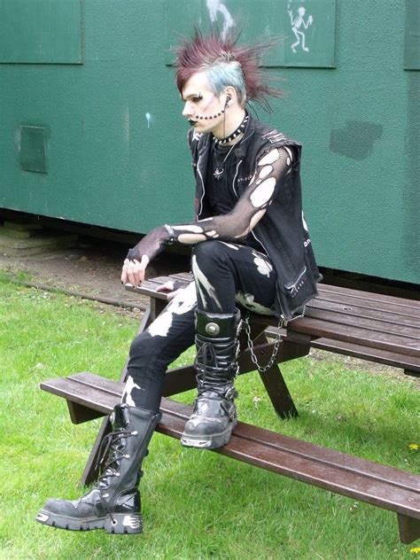 Deathrock Fashion Deathrock Fashion Punk Outfits Goth Guys