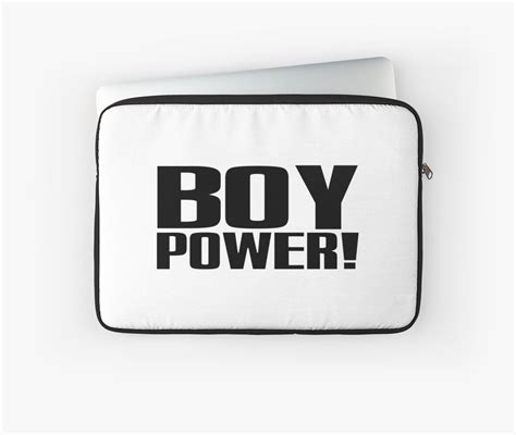 Boy Power Laptop Sleeves By Artp0p Redbubble