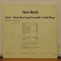 Octet - Music for a large ensemble - Violin phase by STEVE REICH, LP ...