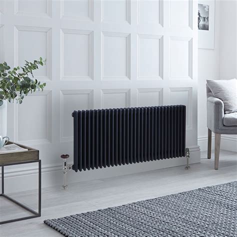 Milano Windsor Anthracite Horizontal Traditional Triple Column