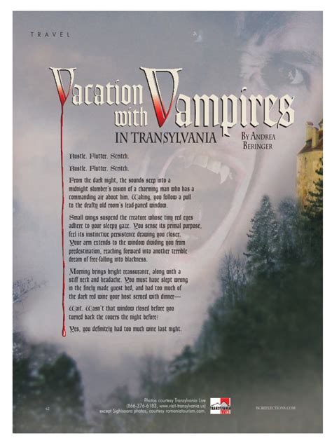 Vampires In Transylvania Dracula Tours In The Press Dracula Count