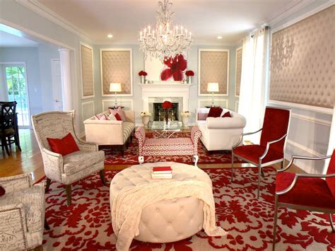 Decorating Living Room With Red Accents House Designs Ideas