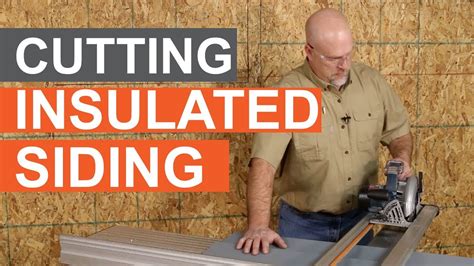 Tip Of The Week How To Cut Insulated Vinyl Siding Youtube