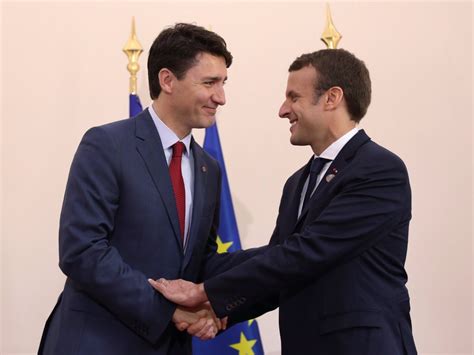 Justin Trudeau S Meet Cute With Emmanuel Macron Has Launched A New Wave Of Steamy Trudeau Fan