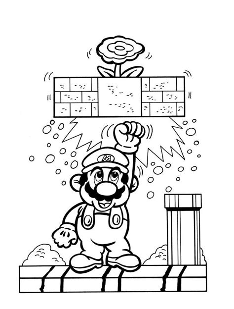 Download Super Mario Bros. Coloring Pages | Coloring Books at Retro ...