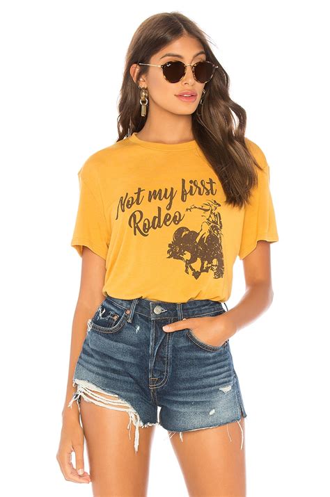 Show Me Your Mumu Coalson Tee In Not My First Rodeo Graphic Revolve