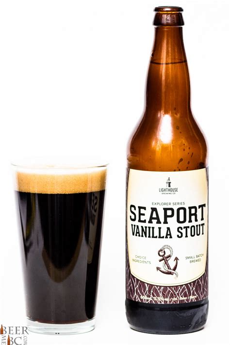 Lighthouse Brewing Co Seaport Vanilla Stout Beer Me British Columbia