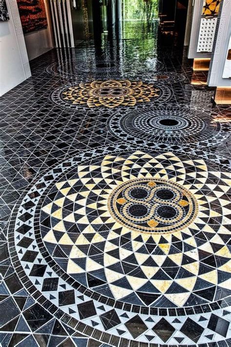Mosaic Tile Floor Designs Flooring Ideas