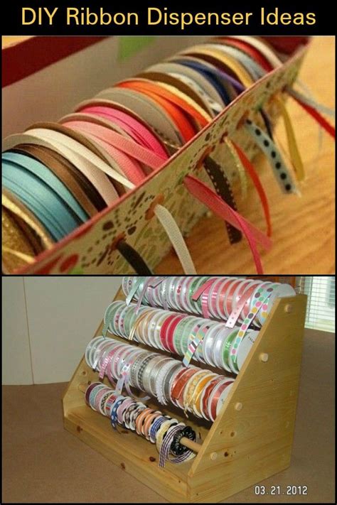Organize All Your Ribbons With These Convenient And Easy To Make Ribbon