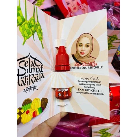 Inai Red Chili Originail Ina Mustaffa Shopee Malaysia