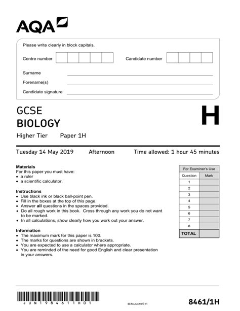 Gcse Biology Past Papers Hot Sex Picture