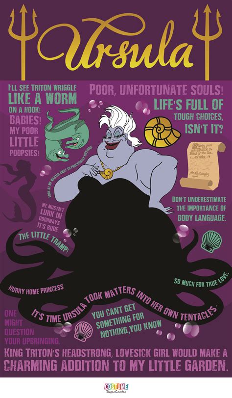 Ursula Quotegraphic Costume Supercenter Blog Disney Villains Quotes