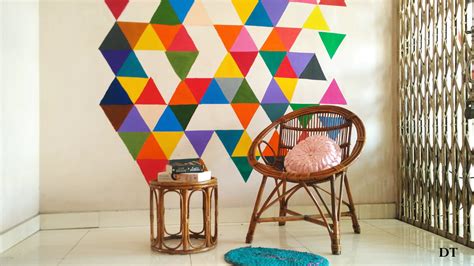 Easy Geometric Wall Art Tips Abstract Diarytale