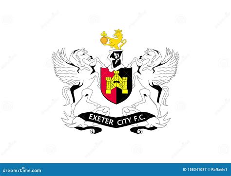 Exeter City Logo Editorial Photography Illustration Of Logos 158341087