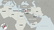 Mapa Mundo Siria | Mapa