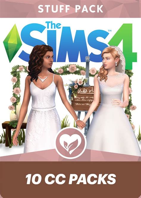 10 Packs Cc Para Los Sims 4 Sims 4 Wedding Dress Sims 4 Wedding Dresses
