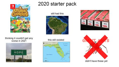 2020 Starter Pack Rstarterpacks