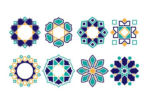 Islamic Ornament Vectors Islamic Art Pattern Islamic Patterns