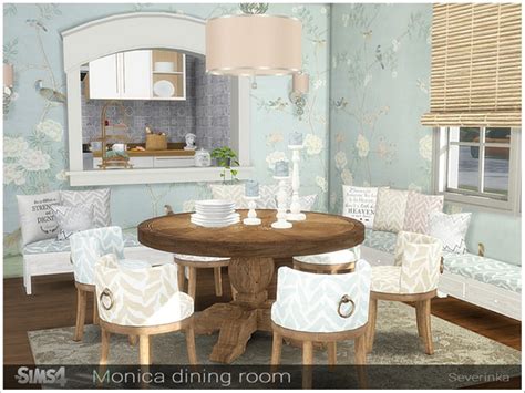 Monica Dining Room By Severinka At Tsr Sims 4 Updates