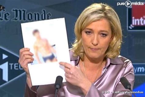 Marine Le Pen brandit en direct une photo de l'ambassadeur de France en