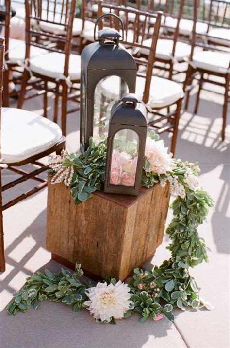 27 Creative Lanterns Wedding Aisle Decor Ideas