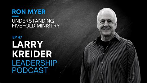 Ron Myer On Understanding Fivefold Ministry Dove International
